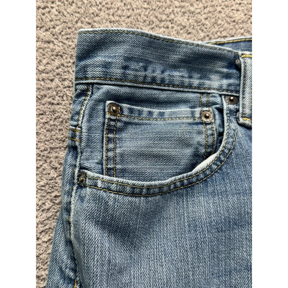 Levis 569 Loose Straight Jeans Mens‎ 36x34 Light Wash Y2K Denim